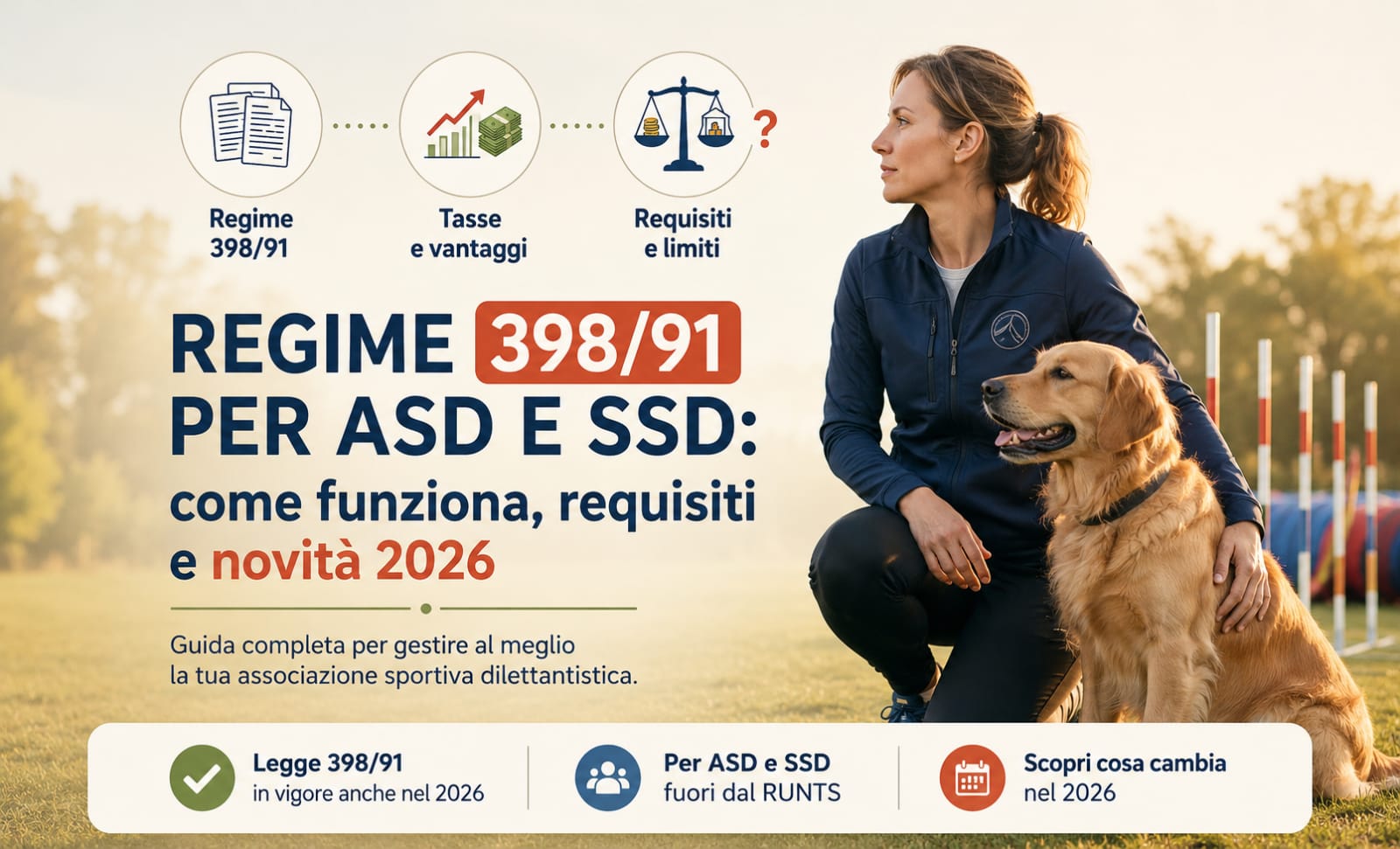 Regime 398/91 ASD e SSD: guida fiscale su requisiti, IVA forfettaria e novità 2026 per associazioni sportive dilettantistiche