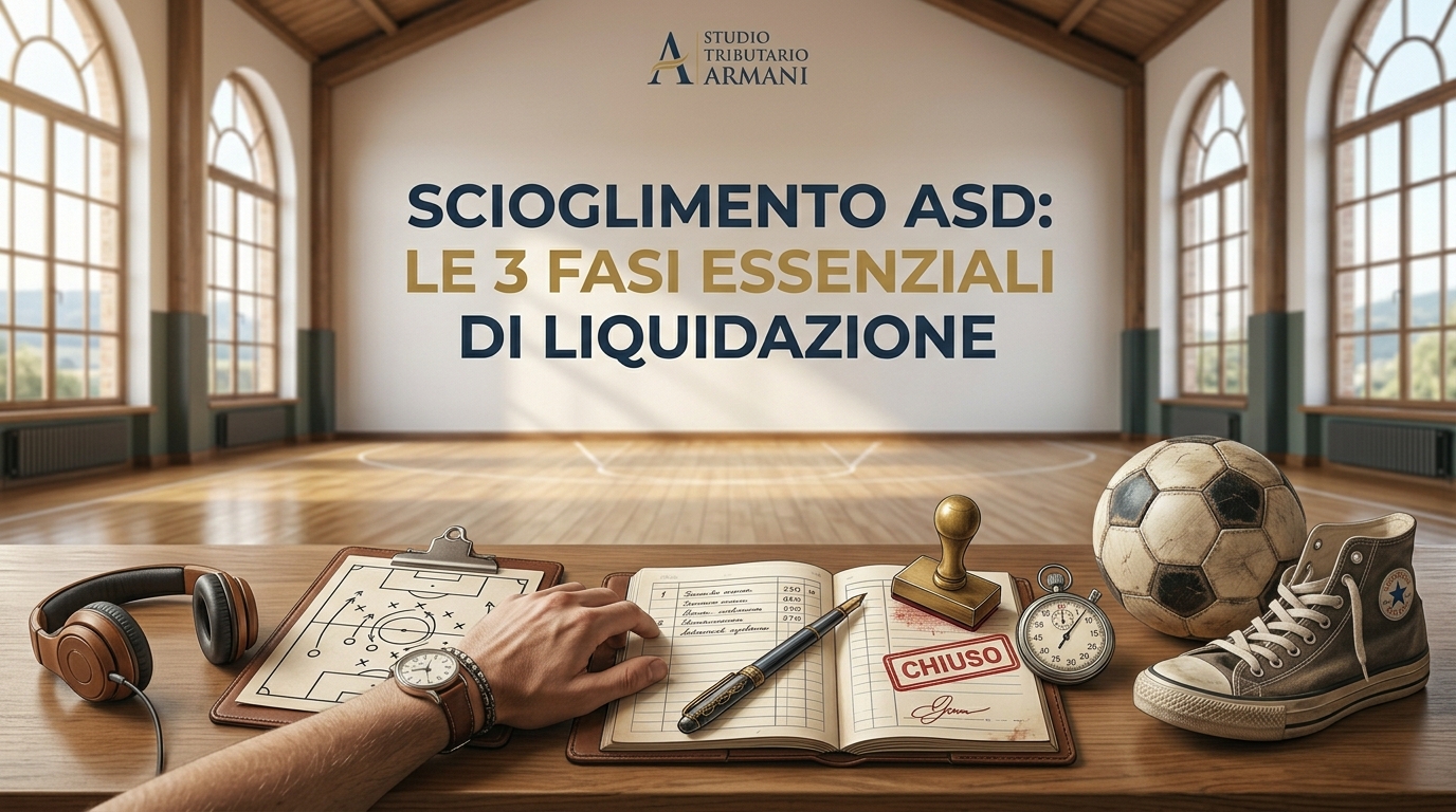 Scioglimento ASD: assemblea straordinaria e liquidazione del patrimonio